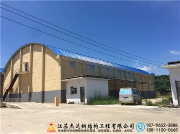 江西宜春高安糧庫拱形屋頂工程